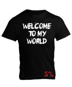 tričko welcome 5%