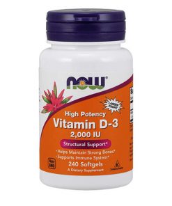 NOW - Vitamin D3 2000IU