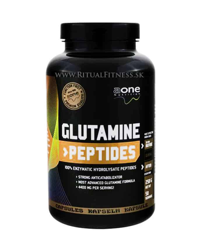 AONE - Glutamine Peptide, 250 kaps